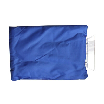 Racletă de zăpadă pentru mașină Dispozitiv de curățat gheață Dispozitiv de curățare a zăpezii pentru parbriz cu mănușă (albastru) Racletă de zăpadă pentru mașină