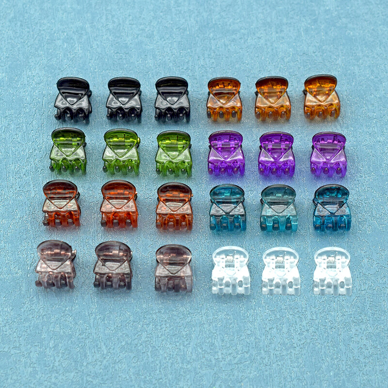 1,5 cm 50 ks Malé sponky do vlasov pre ženy a dievčatá Vlasové doplnky Módne plastové mini sponky do vlasov Sponka do vlasov Svorka Pokrývky hlavy Darčeky