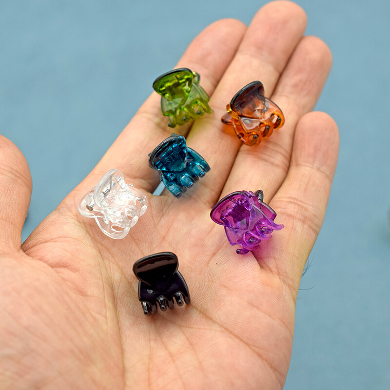 1,5 cm 50 ks Malé sponky do vlasov pre ženy a dievčatá Vlasové doplnky Módne plastové mini sponky do vlasov Sponka do vlasov Svorka Pokrývky hlavy Darčeky