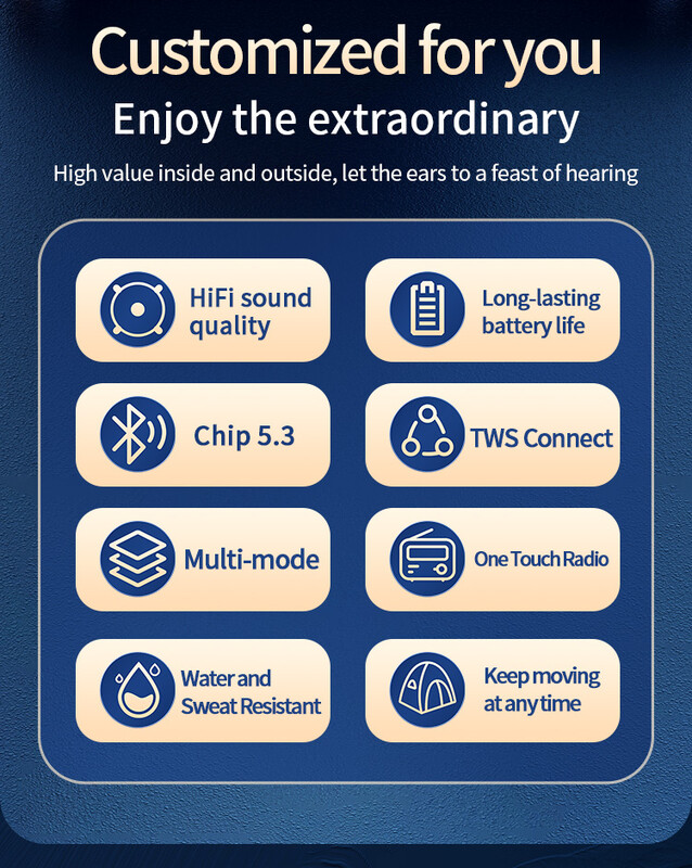 Difuzor portabil Bluetooth, în aer liber, impermeabil, fără fir TWS, cutie de coloană pentru radio, suport pentru difuzor, card TF, stereo 3D, player de muzică hi-fi