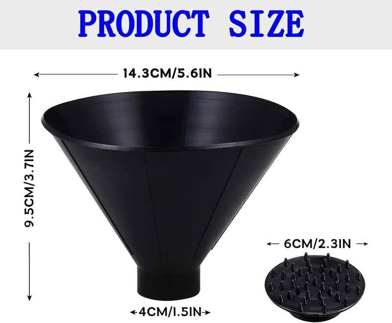 Strugač za led za automobil Višenamjenski okrugli lijevak za odmrzavanje goriva Uklanjanje inja Automatski odmrzivač vjetrobrana Zimska oprema za automobil