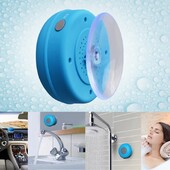 Difuzor BT, fără fir, impermeabil, duș, baie, cu ventoză mare, difuzor stereo, mini difuzor portabil pentru sport în aer liber