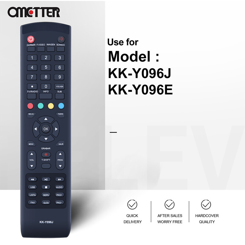 Νέο KK-Y096J KK-Y096E Κατάλληλο για τηλεχειριστήριο τηλεόρασης LCD Konka
