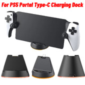 Για PS Portal Charging Dock USB TYPE-C Fast Charging Base Contact Charging Charging for PlayStation Portal Handheld Game Console