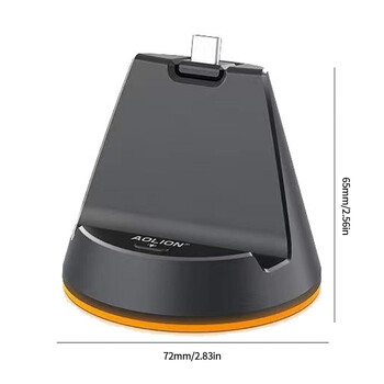 Για PS Portal Charging Dock USB TYPE-C Fast Charging Base Contact Charging Charging for PlayStation Portal Handheld Game Console