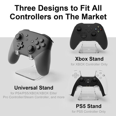 Phantom Stand Rack Controller Tartó PS4 PS5 Xbox One Xbox Series X Series S Equipment Fejhallgató RingFithez