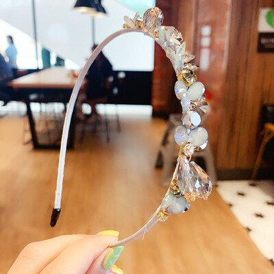 Vară Copii Dulci, Dulci, Perle strălucitoare, Cristal, Strasuri, Bentite pentru Fete Încântătoare, Cercete pentru păr, Accesorii pentru păr pentru copii