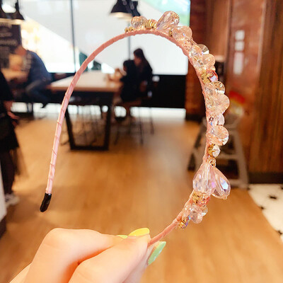 Vară Copii Dulci, Dulci, Perle strălucitoare, Cristal, Strasuri, Bentite pentru Fete Încântătoare, Cercete pentru păr, Accesorii pentru păr pentru copii