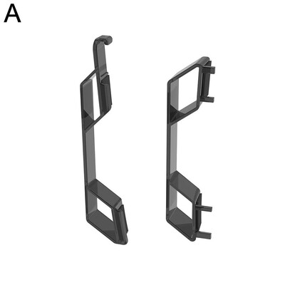 Horizontalus stovas, skirtas PS5 Slim Digital / Optical Drive Edition žaidimų konsolės doko laikiklio laikiklis, skaidrus pagrindas, skirtas PS 5 Slim