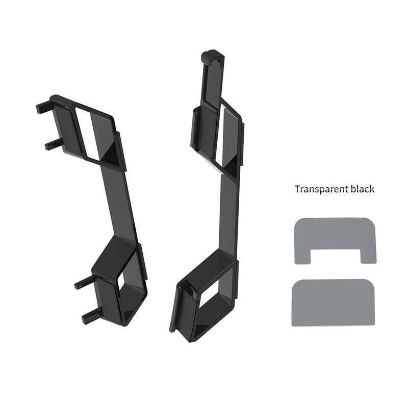 Horizontalus stovas, skirtas PS5 Slim Digital / Optical Drive Edition žaidimų konsolės doko laikiklio laikiklis, skaidrus pagrindas, skirtas PS 5 Slim
