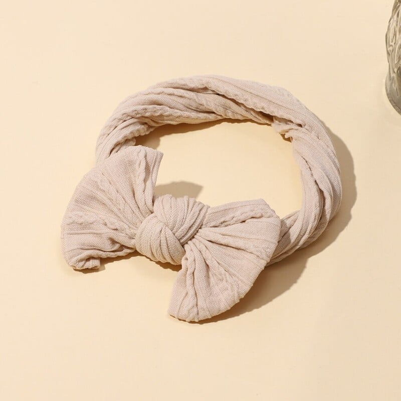 3 ks/sada pletených detských čelienok pre deti, elastické dievčenské turbany, vlasové pásky pre novorodencov, vlasové doplnky pre batoľatá