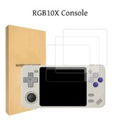 Képernyőfólia edzett üvegfólia képernyővédő fólia RGB10X konzolhoz, védőfólia, törésálló játékvezérlő fólia