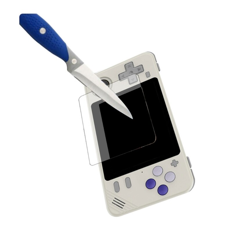 Képernyőfólia edzett üvegfólia képernyővédő fólia RGB10X konzolhoz, védőfólia, törésálló játékvezérlő fólia