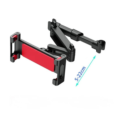 Pernă telescopică din spate pentru mașină Suport pentru telefon Suport rotativ pentru tabletă Suport pentru scaunul din spate al mașinii Suport tetiera Suport universal pentru montare