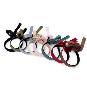 001O Καρό βελούδινη ταινία Hairband Cute Hairpins Girls Hair headband Barrettes Solid Clip Kids Headwear Fashion Αξεσουάρ μαλλιών