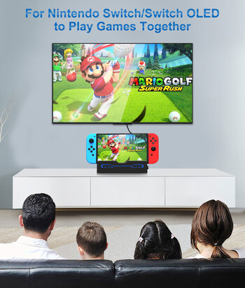 Switch Docking Station για Nintendo Switch OLED/Nintendo Switch Accessories, Portable TV Docking Station with 4K Adapter