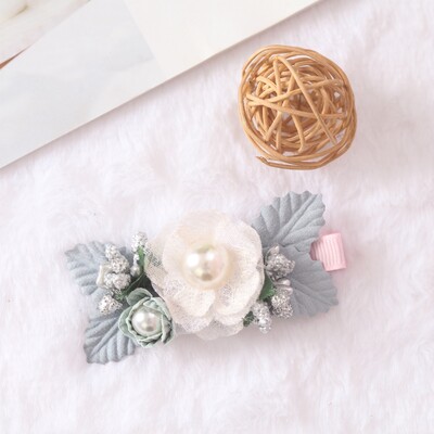 Kislány hajcsattok Hajtű Aranyos Baba Újszülött Fej Virág Kisgyermek haj Barrettes Fejfedők Gyerek haj Kiegészítők