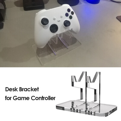 Stalak za držanje igre Akrilni držač kontrolera igre Podrška za prozirne dodatke za Switch Pro/PS5/Xbox Series X/PS4 Joystick