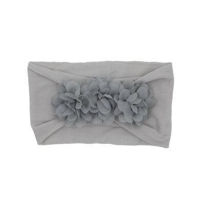 Značková batoľatá, dievčatká, detská šifónová kvetinová čelenka, strečový turban, zavinovacia fólia pre deti, dievčatá, vlasové doplnky