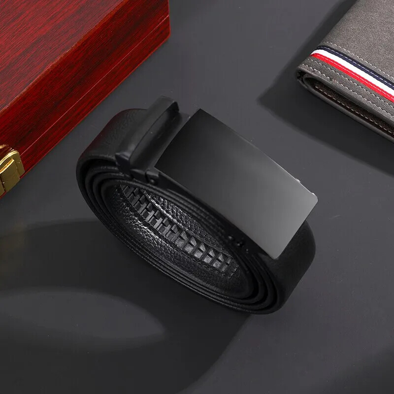 Ανδρική ζώνη εργασίας μεταλλική ζώνη αυτόματης πόρπης, ανδρική ζώνη υψηλής ποιότητας, ευέλικτη για επαγγελματικούς λόγους και αναψυχή