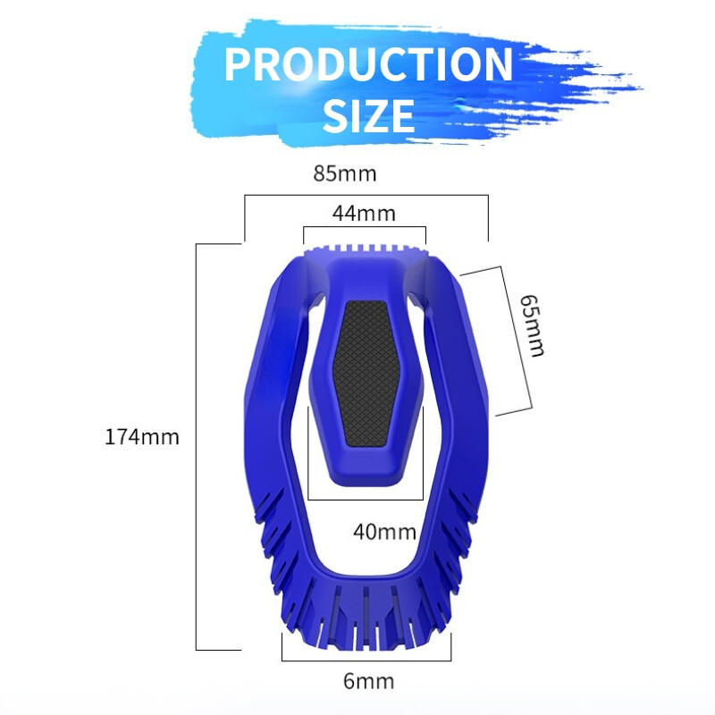 4 az 1-ben autós jégkaparó szélvédő jégtörő gyorstisztító üvegkefe hótisztító TPU eszköz Auto ablak téli hókefe lapát