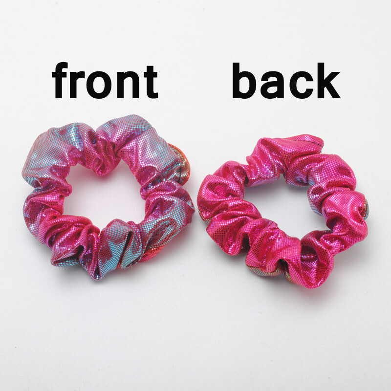 6 buc. Benzi elastice de păr pentru fete noi Scrunchies de păr pentru femei de culoare curcubeu Cravată de păr Coada de cal Suporturi de păr Accesorii de păr Cadou