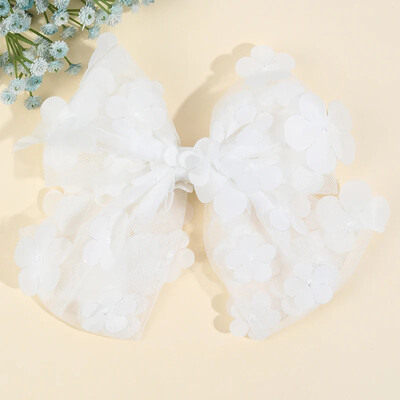 ncmama Mode Sieviešu Tīkls Ziedi Matu Loki Spraudītes Jauki Lieli Bowknote Matu Spraudītes Sieviešu Matu Skavas Meiteņu Galvassegas Matu Aksesuāri