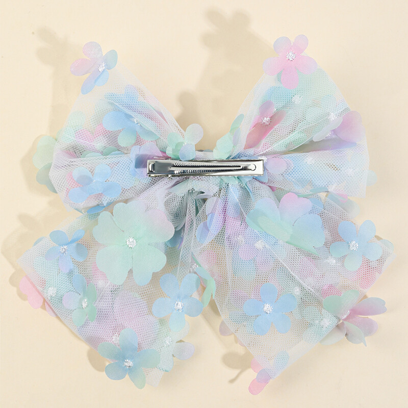 ncmama Mode Sieviešu Tīkls Ziedi Matu Loki Spraudītes Jauki Lieli Bowknote Matu Spraudītes Sieviešu Matu Skavas Meiteņu Galvassegas Matu Aksesuāri