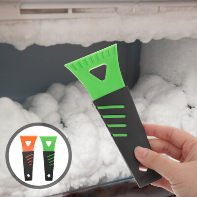 Mini plastmasas lāpstiņas ledus skrāpis automašīnas sala noņemšanas skrāpim, vējstikla tīrīšanas rīks sniega dzesētājs Ledusskapis