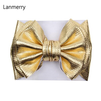 Fundă mare de păr de modă 7 inchi, bentite pentru fete, drăguț, banda elastică de păr pentru copii, turban solid pentru copii, accesorii de păr de vară 2022