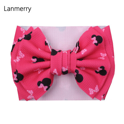 Fundă mare de păr de modă 7 inchi, bentite pentru fete, drăguț, banda elastică de păr pentru copii, turban solid pentru copii, accesorii de păr de vară 2022