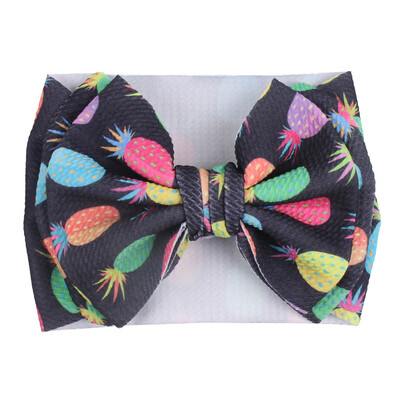 Fundă mare de păr de modă 7 inchi, bentite pentru fete, drăguț, banda elastică de păr pentru copii, turban solid pentru copii, accesorii de păr de vară 2022