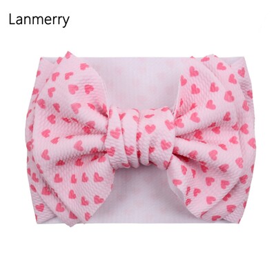 Fundă mare de păr de modă 7 inchi, bentite pentru fete, drăguț, banda elastică de păr pentru copii, turban solid pentru copii, accesorii de păr de vară 2022