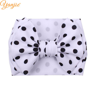 Fundă mare de păr de modă 7 inchi, bentite pentru fete, drăguț, banda elastică de păr pentru copii, turban solid pentru copii, accesorii de păr de vară 2022