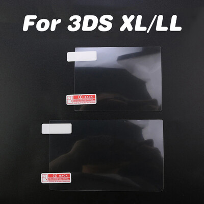 1 set de folie de protecție pentru noul 3DS XL LL Filme transparente de protecție pentru ecran, de sus, de jos, pentru Nintend 3DS XL/LL