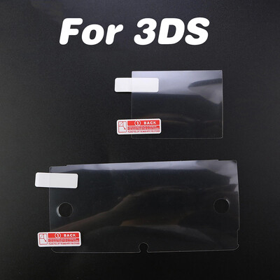 1 set de folie de protecție pentru noul 3DS XL LL Filme transparente de protecție pentru ecran, de sus, de jos, pentru Nintend 3DS XL/LL