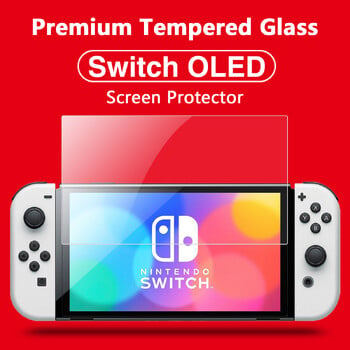 Switch Lite HD Durable Tempered Glass Screen Protector, Nintendo Switch Lite Anti-Scratch Protective Screen Tempered Glass