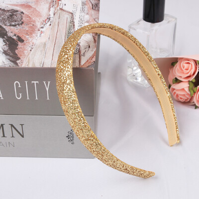 1 db Aranyos csillogó fejpántok lányoknak csillogó 2 cm széles hajpántok lányoknak fejpántok gyerekeknek gyerekek parti dekoráció haj kiegészítők