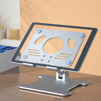 Metalinis stalinis mobiliojo telefono laikiklis skirtas iPhone iPad Xiaomi Reguliuojamas stalinio kompiuterio laikiklis Universalus stalinis mobiliojo telefono stovas