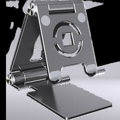 360° rotirajući stalak za tablet za iPad, podesivi sklopivi držač za tablet, aluminijski stalak za telefon kompatibilan s iPad Pro/ Air/ Mini