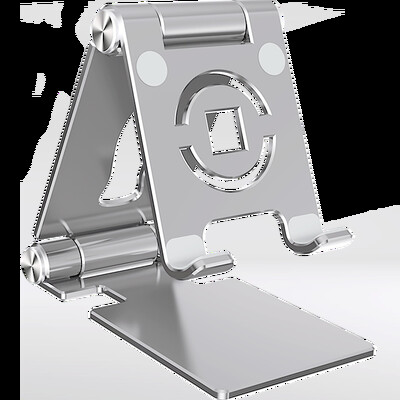 360° rotirajući stalak za tablet za iPad, podesivi sklopivi držač za tablet, aluminijski stalak za telefon kompatibilan s iPad Pro/ Air/ Mini