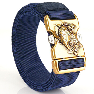 Ανδρική ζώνη κυνηγιού εξωτερικού χώρου XUHU Μεταλλική ζώνη τακτικής πολυλειτουργικής πόρπης από κράμα Υψηλής ποιότητας ανδρική ζώνη από καμβά Marine Corps