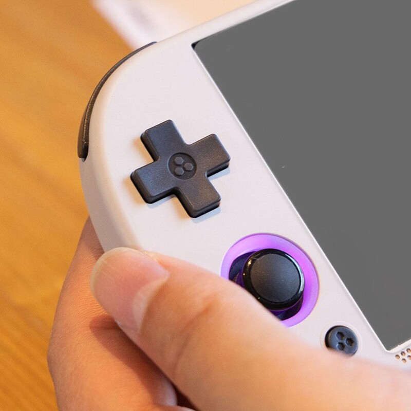 2 vnt./komplektas Grūdinto stiklo apsauginė plėvelė, skirta „Trimui Smart Pro“ delninei žaidimų konsolei 5 colių krištolinė plėvelė retro vaizdo žaidimų konsolėms