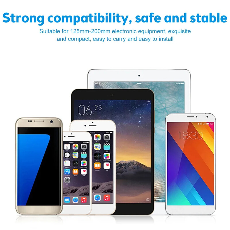 Auto tahvelarvuti hoidik peatoe jaoks Reguleeritav autoistme seljaosa iPadi kinnitus Mobiiltelefoni alusklamber Auto Road Trip Lisavarustus lastele