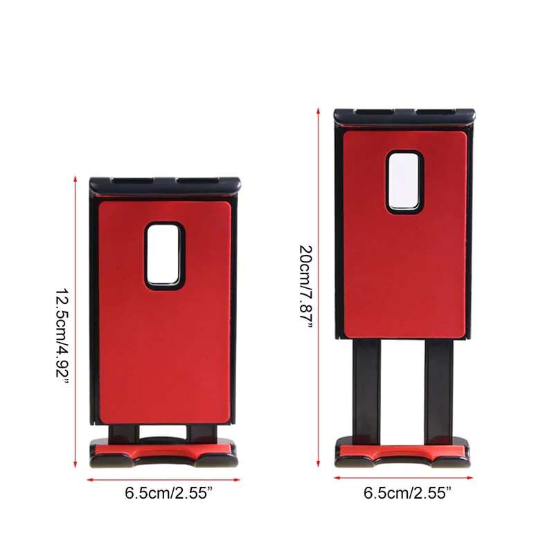 Auto tahvelarvuti hoidik peatoe jaoks Reguleeritav autoistme seljaosa iPadi kinnitus Mobiiltelefoni alusklamber Auto Road Trip Lisavarustus lastele