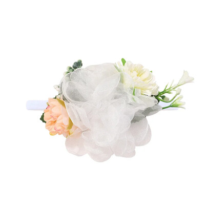 1 buc Bentiță pentru fetiță, cu flori drăguțe, bandă elastică pentru păr, cap nou-născut, bentiță pentru copii, accesorii pentru copii, cadouri de Crăciun