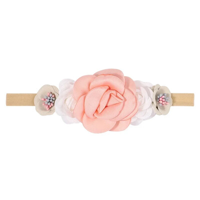 1 buc Bentiță pentru fetiță, cu flori drăguțe, bandă elastică pentru păr, cap nou-născut, bentiță pentru copii, accesorii pentru copii, cadouri de Crăciun