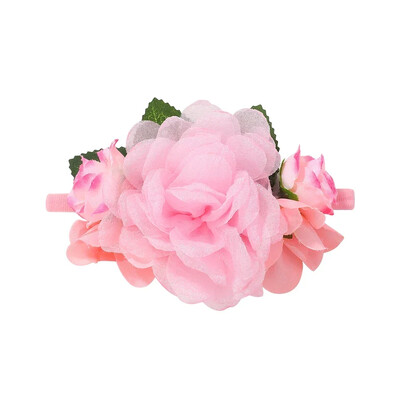 1 buc Bentiță pentru fetiță, cu flori drăguțe, bandă elastică pentru păr, cap nou-născut, bentiță pentru copii, accesorii pentru copii, cadouri de Crăciun