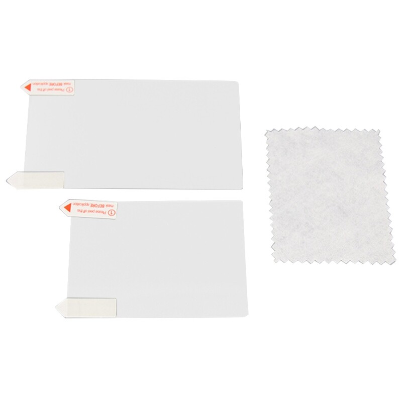 1 set 2 în 1 Film de protecție pentru ecran LCD, sus, jos, transparent, protecție pentru suprafață, capac de piele pentru noul 3DS XL/LL