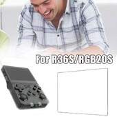 Tvrdená fólia pre vreckové herné konzoly R36S/RGB20S, priehľadná ochranná fólia, ochrana pred prachom, príslušenstvo pre vreckové herné konzoly